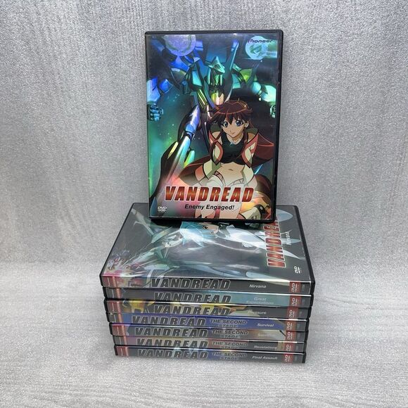 Other - Vandread Vol 1-4 & Vandread Second Stage Vol 1-4 (DVD, 8 Discs Total) Anime